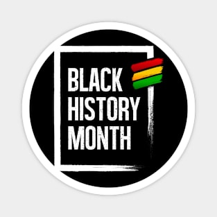 black history month Magnet